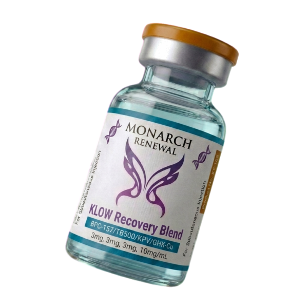 "KLOW" Recovery Blend BPC-157/TB500/KPV/GHK-Cu